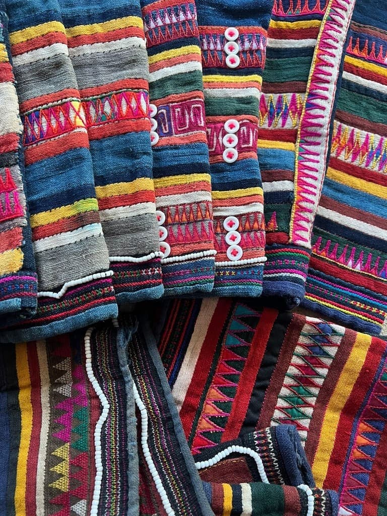 Hand Embroidered material image 10