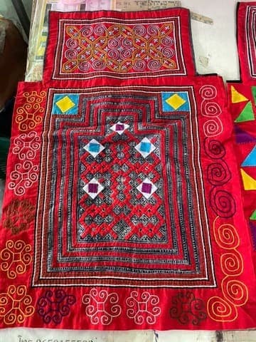 Hand Embroidered material image 6