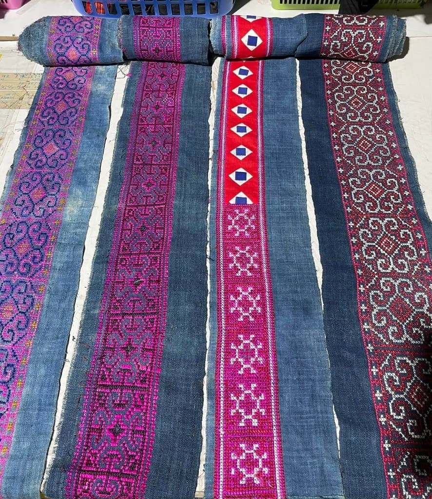 Hand Embroidered material image 8