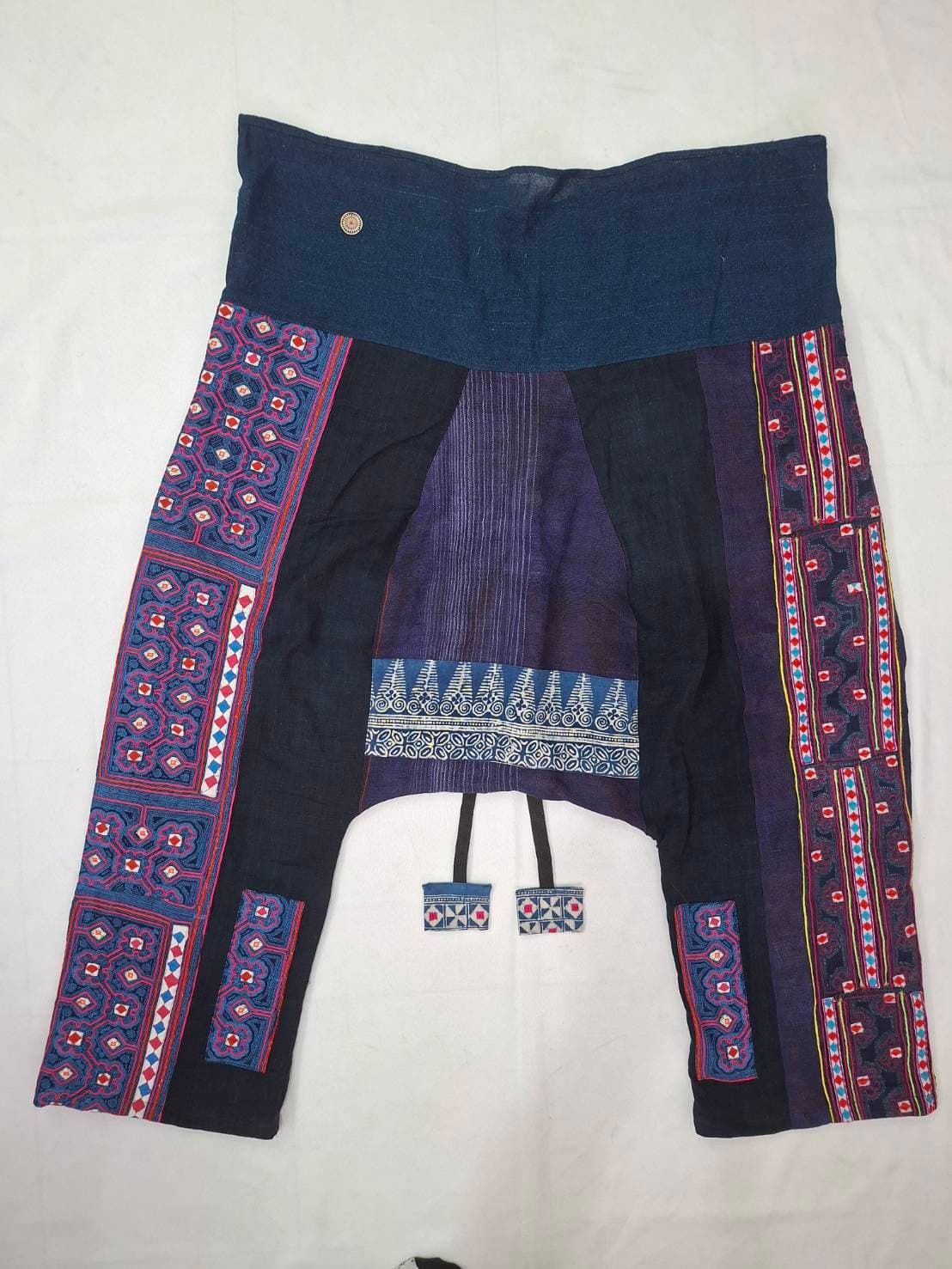 HEMP FABRIC PANTS