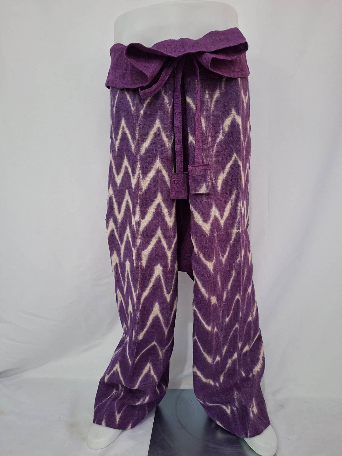 HEMP FABRIC PANTS