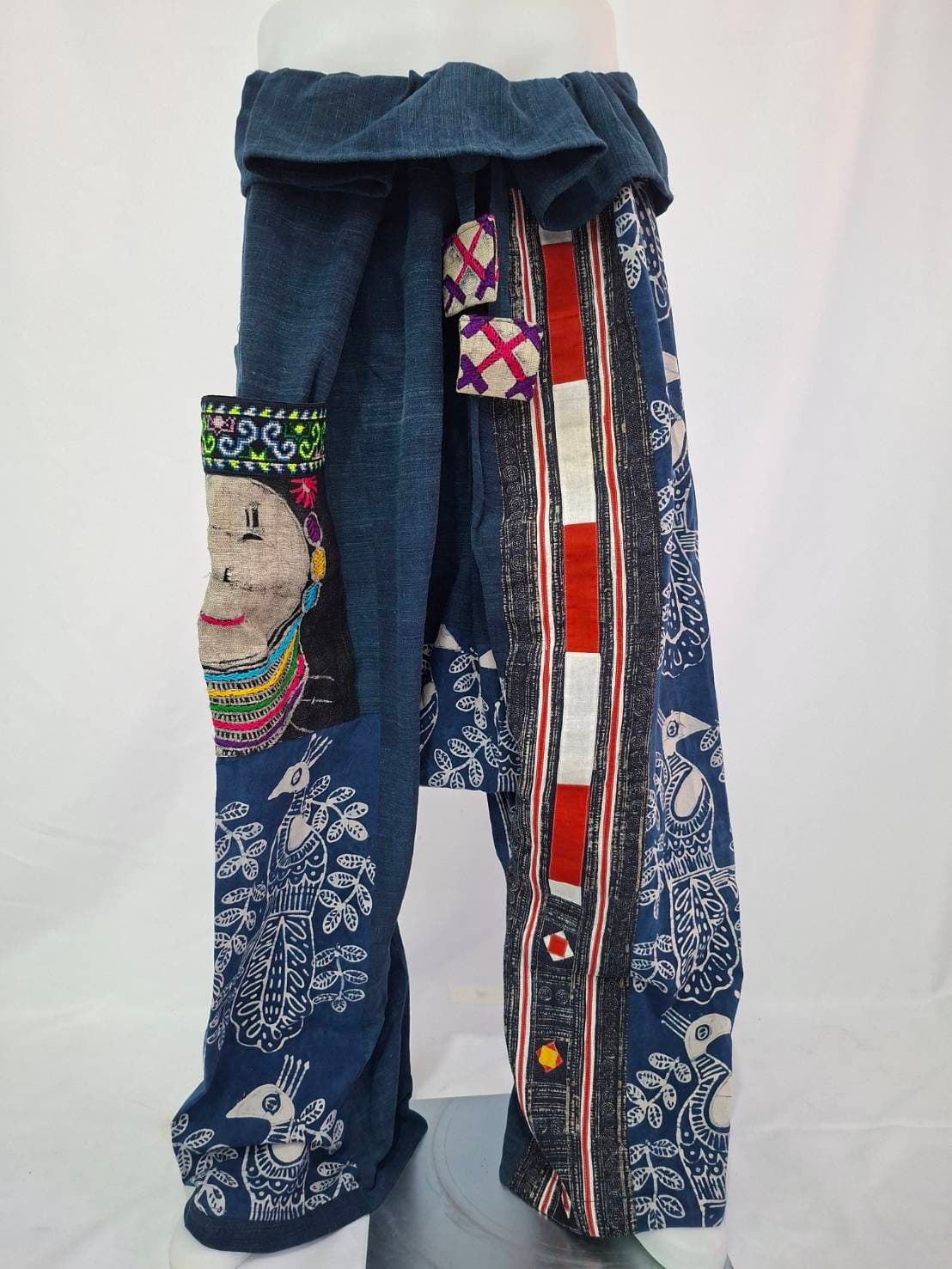 HEMP FABRIC PANTS