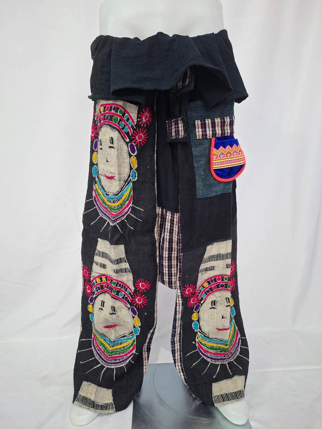 HEMP FABRIC PANTS