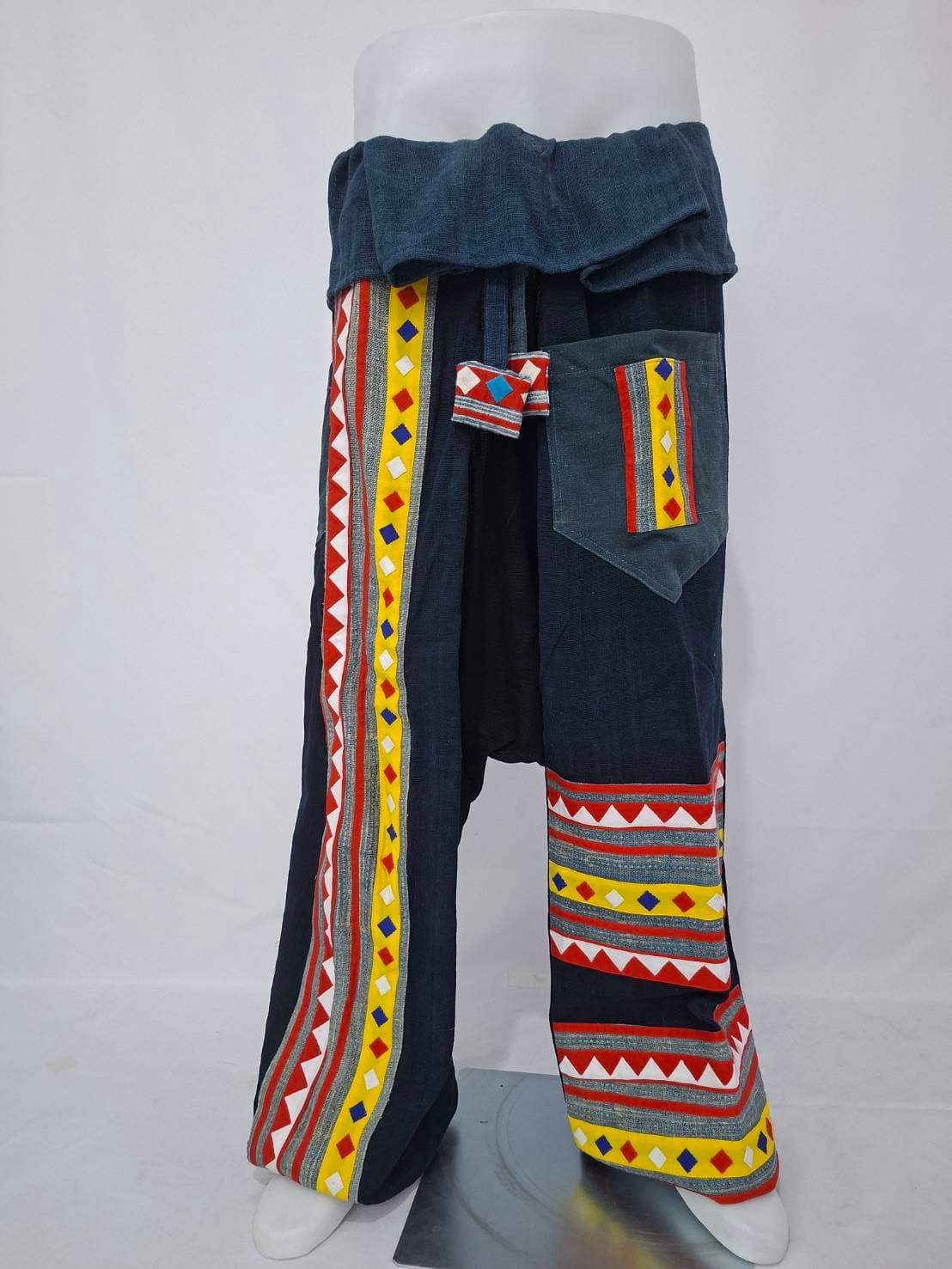 HEMP FABRIC PANTS