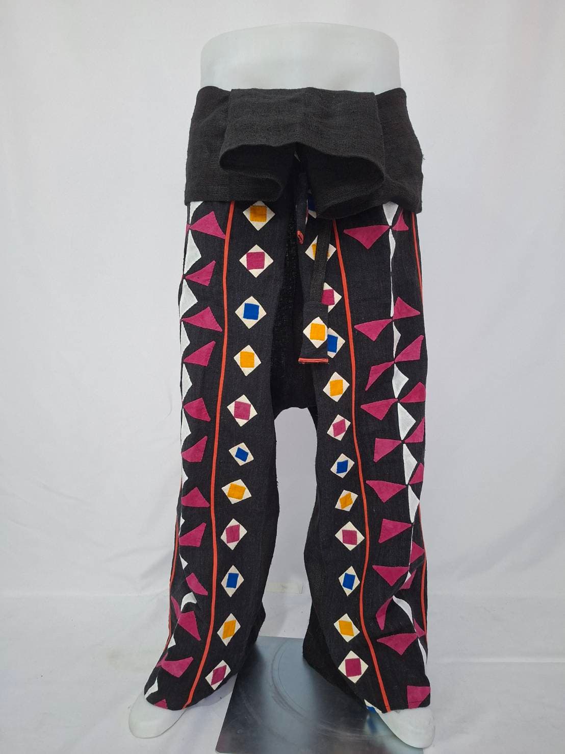 HEMP FABRIC PANTS